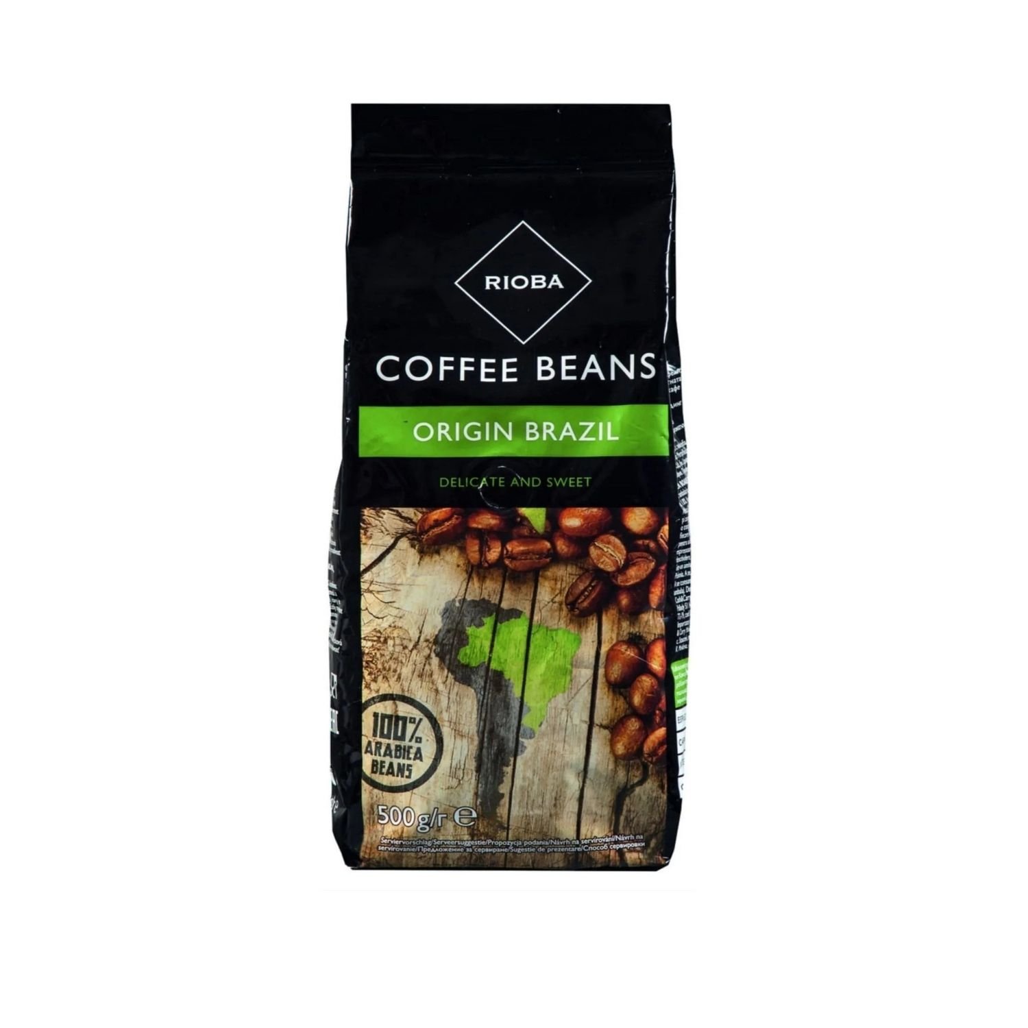 Rioba Çekirdek Kahve Brazil - 500 G