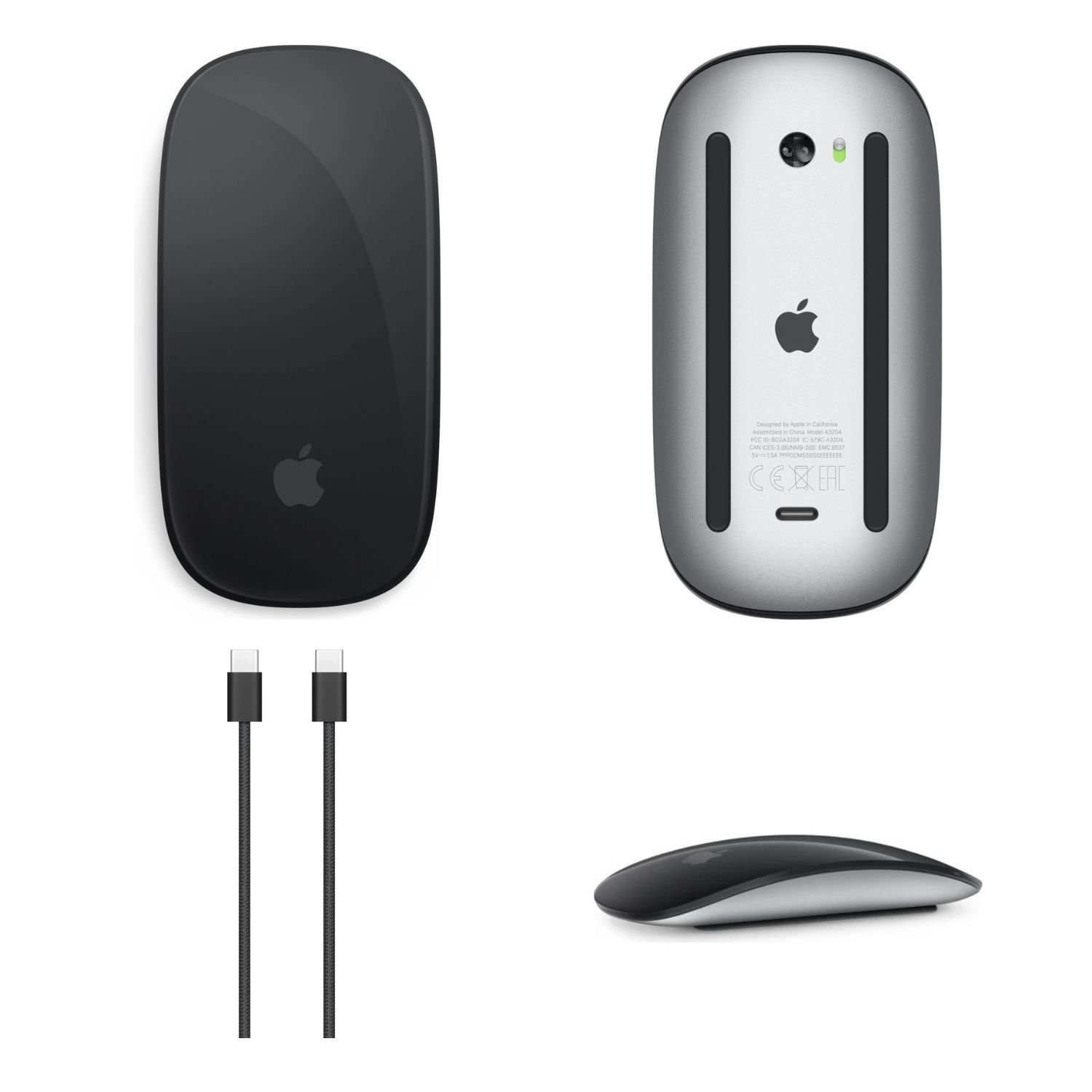 Apple Magic Mouse - Black Multi-Touch (USBC) Surface MXK63ZE/A