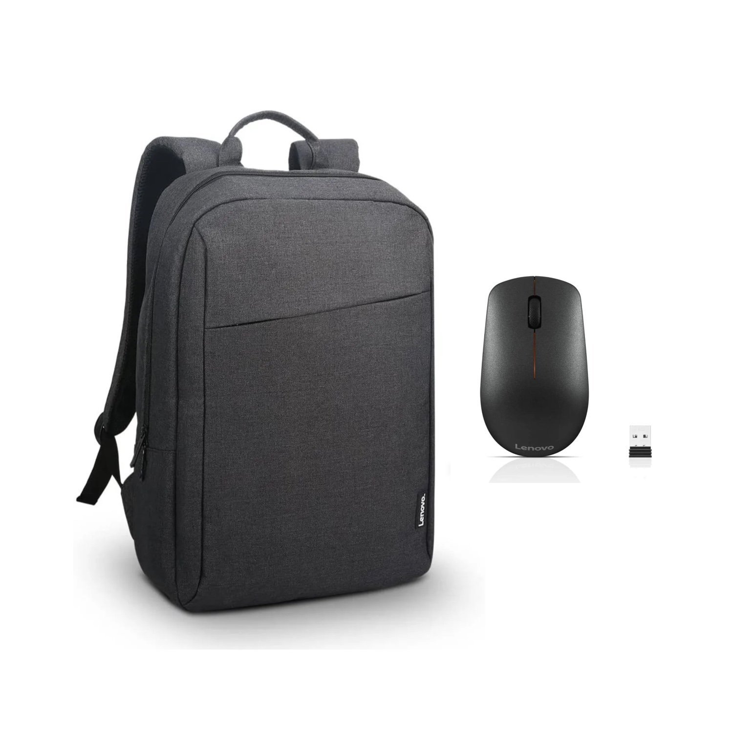 Lenovo 400 Kablosuz Mouse GY50R91293 + Lenovo 15.6 Toploader B210 Notebook Sırt Çantası - Siyah