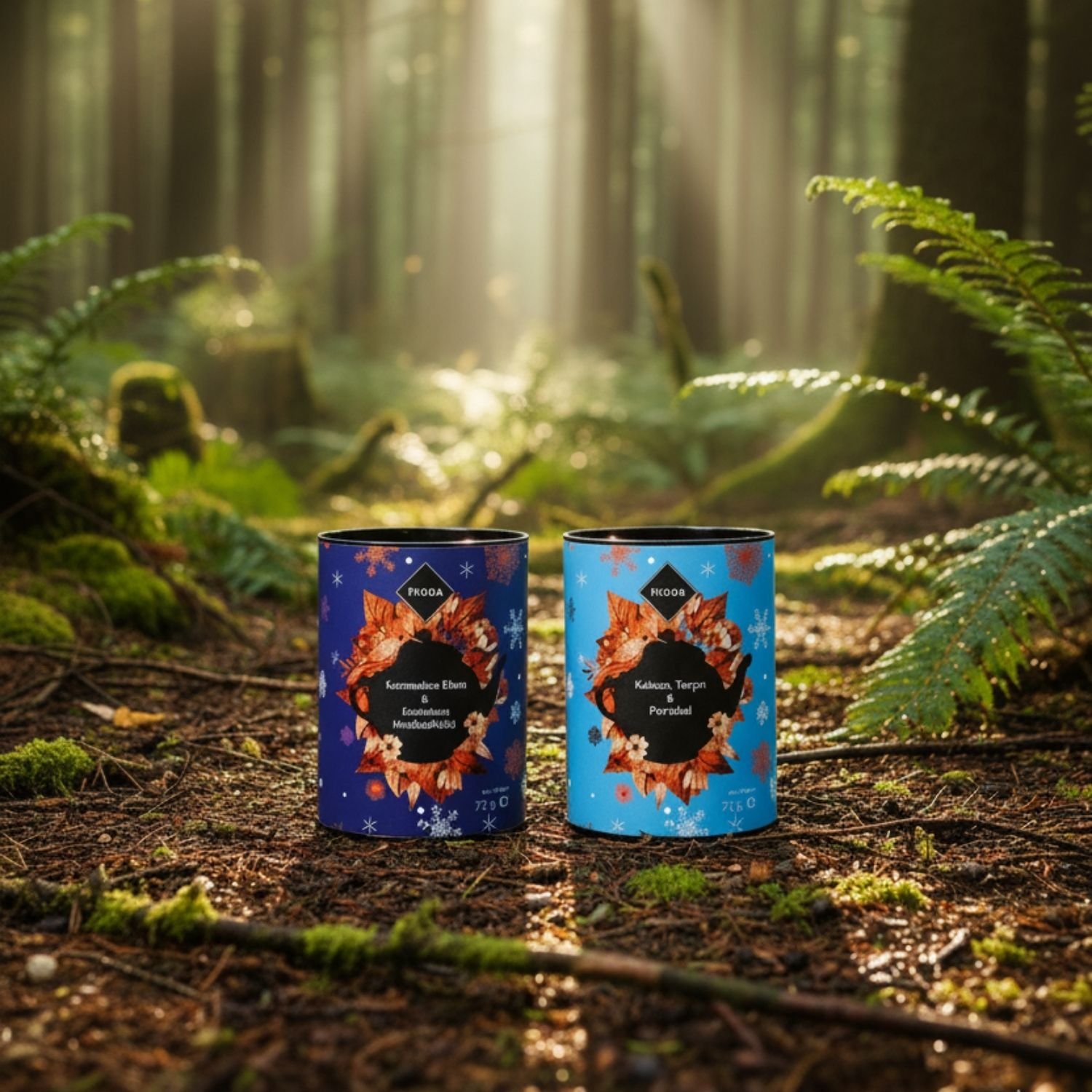 Rioba Kakao, Tarçın Ve Portakal Aromalı Kış Çayı 75g + Karamelize Elma Ve Kavrulmuş Hindiba Kökü 75g