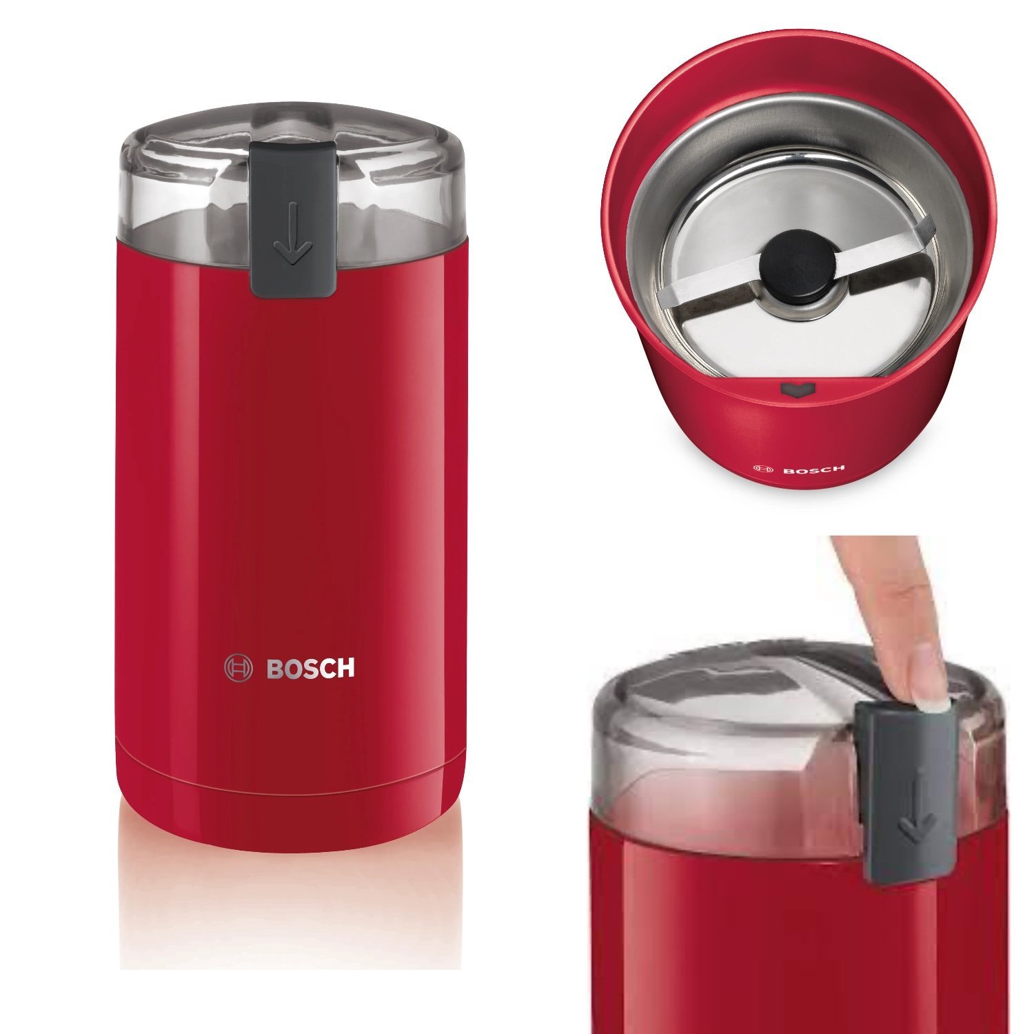 Bosch TSM6A014R Kahve, Baharat  Öğütücü Kırmızı