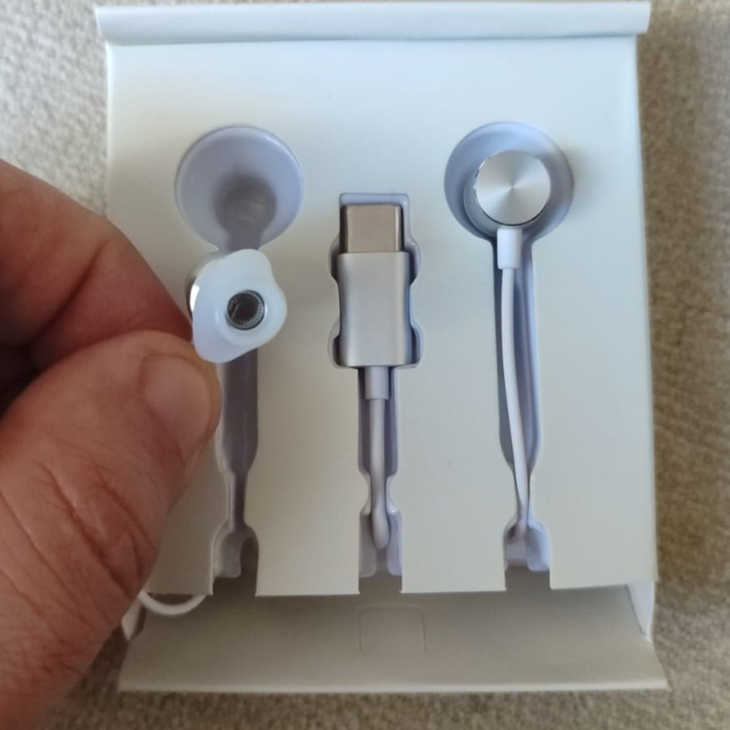 Xiaomi Silikonlu Type-c Çıkışlı Kablolu Kulaklık Orijinal