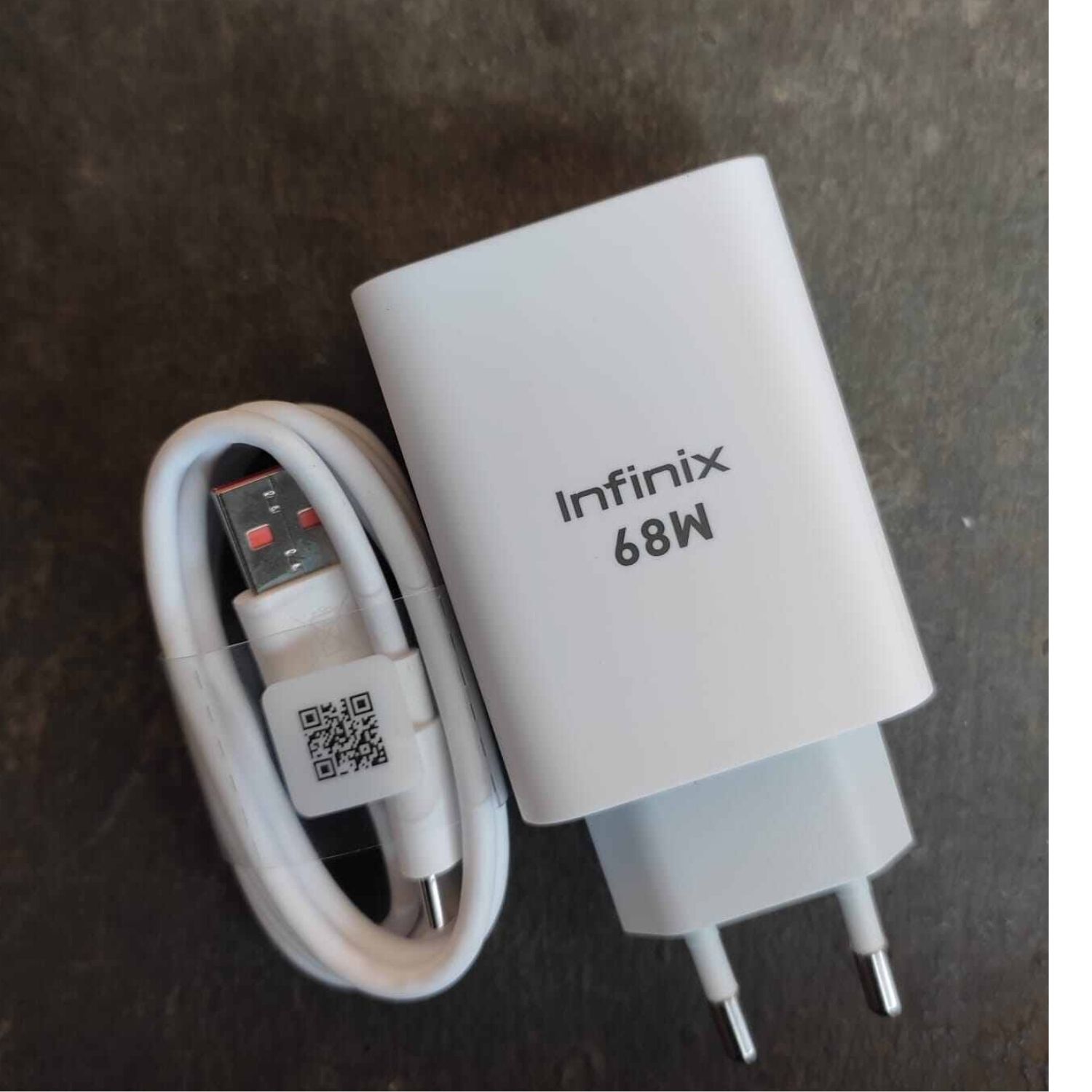 Infinix 68W (WATT) Hızlı Şarj Aleti Adaptörü Kablo Seti %100 Orıjinal