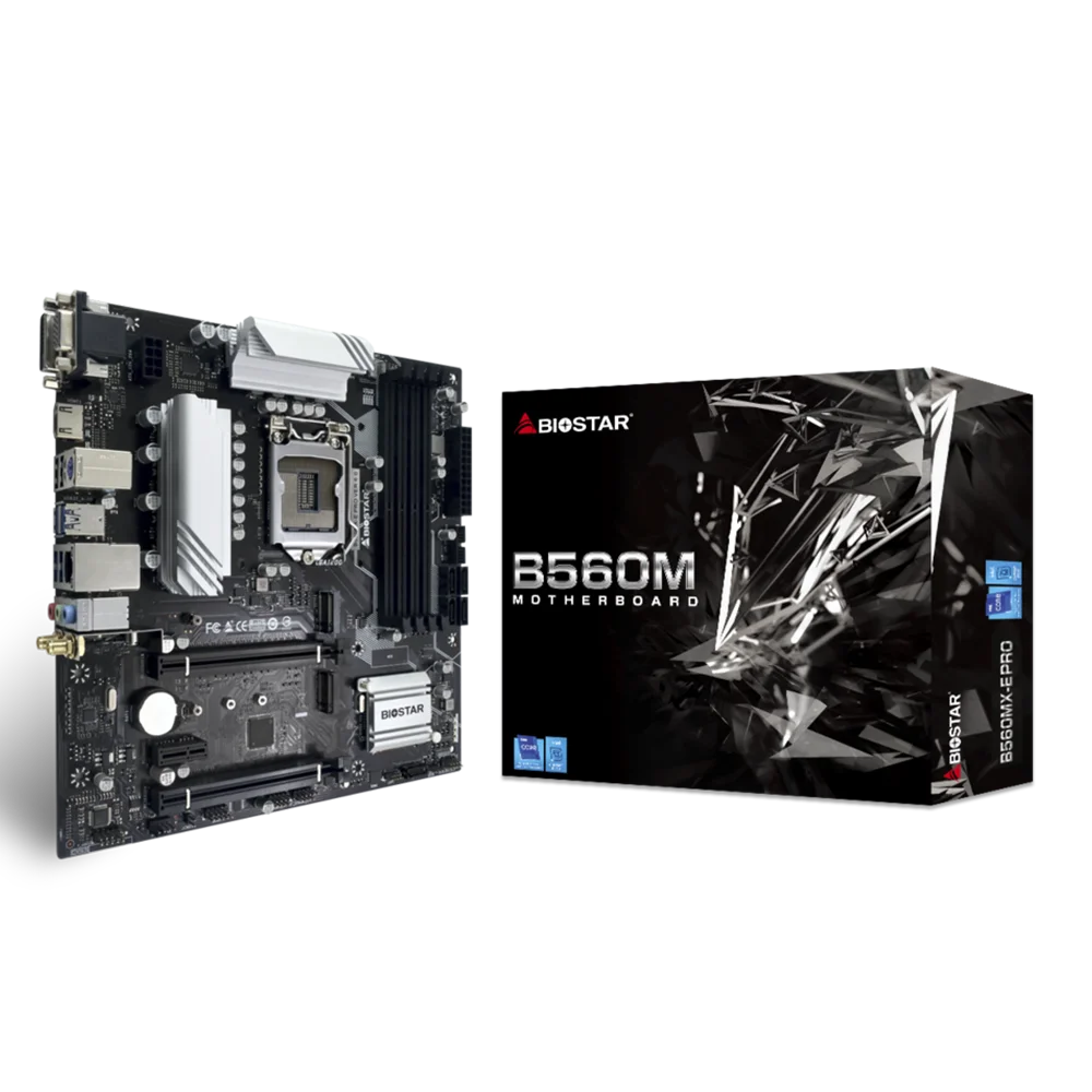 Biostar B560MX-E Pro Intel LGA1200 DDR4 Micro ATX Anakart