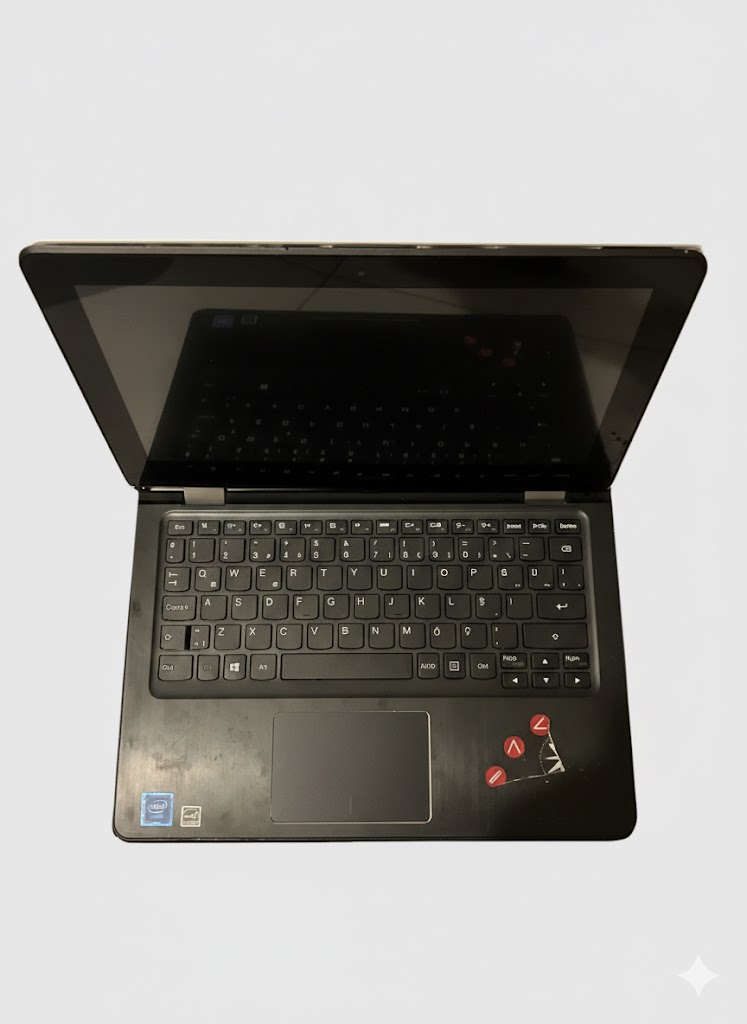 Lenovo Yoga 300-111BR Model Name 80M1 Anakart Ve Kasa Parçaları